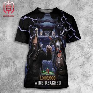 Kongratulations Kombatants 1M Wins In The Black Dragon Tower Mortal Kombat All Over Print Shirt