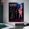 Official Poster For UFC Rio World Flyweight Championship And Bantamweight Bout Home Decor Poster Canvas