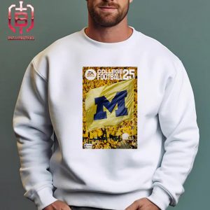 Michigan Wolverines University Football x EA College Football 25 Unisex T-Shirt