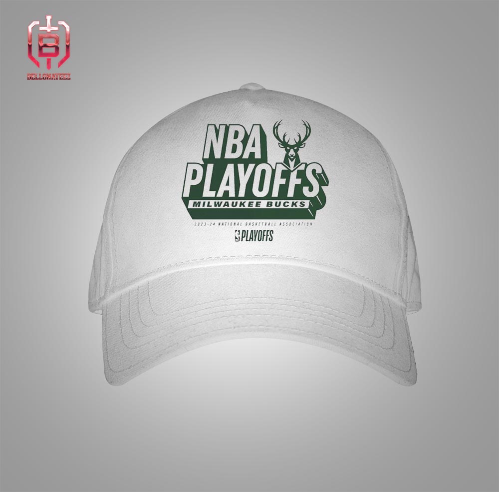 Milwaukee Bucks 2024 NBA Playoffs Defensive Stance Snapback Classic Hat Cap