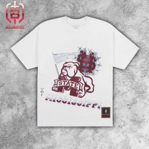 Mississippi State Bulldogs Travis Scott Collab With Fanatics Mitchell And Ness Jack Goes Back Collection T-Shirt