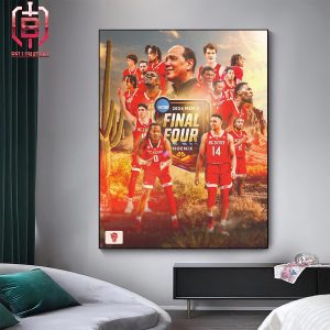 NC State Wolfpack Men’s Basketball Final Four Phonenix Bound NCAA March Madness Home Decor Poster Canvas