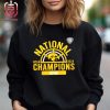 Official Champions Back To Back To Back 2022 2023 2024 Iowa Hawkeyes Perfect Season Unisex T-Shirt