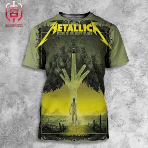 New Art Poster Metallica Feeding On The Wrath Of Man By Marald Art All Over Print Shirt