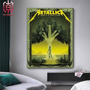 New Art Poster Metallica Feeding On The Wrath Of Man By Marald Art Home Decor Poster Canvas
