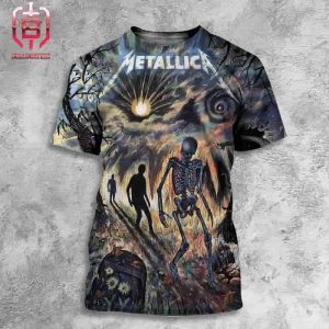 New Art Poster Metallica Sleep Walk My Life Away By Zeb Love Art All Over Print Shirt