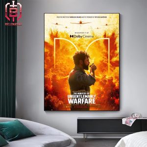 New Dolby Poster For Guy Ritchie’s The Ministry Of Ungentlemanly Warfare Releasing In Theaters On April 19 Home Decor Poster Canvas