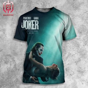New Poster For Joker 2 Folie A Deux-The Word Is A Stage Trailer In April 9 2024 All Over Print Shirt