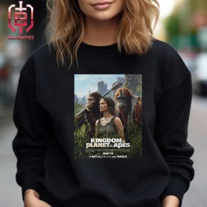 New Poster For Kingdom Of The Planet Of The Apes Releasing In Theaters On May 10 In Dolby Cinema And Imax Theater Unisex T-Shirt