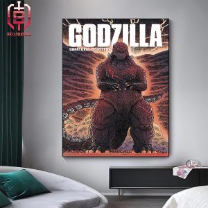 Official Godzilla Unnatural Disaster Poster Premium Merchandise Home Decor Poster Canvas