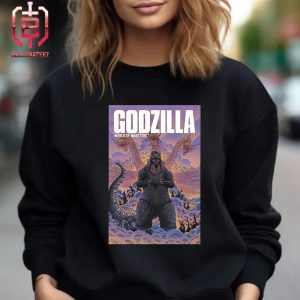 Official Godzilla World Of The Monster Poster Premium Merchandise Unisex T-Shirt