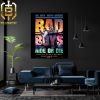 Official Poster Bad Boys Ride Or Die Miamis Finest Are Now Its Most Wanted Starring Will Smith And Martin Lawrence June 7th Home Decor Poster Canvas