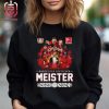 Bayer 04 Leverkusen Wir Sind Deutscher Meister 2024 Locker Room Unisex T-Shirt