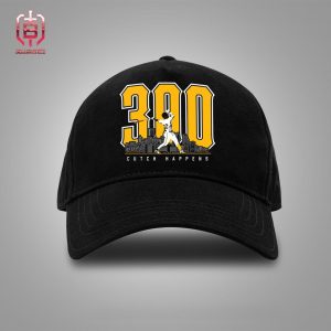Pittburghs Priates Andrew McCutchen 300 Clutch Happens And Counting Merchandise Pittsburgh Clothing Snapback Classic Hat Cap