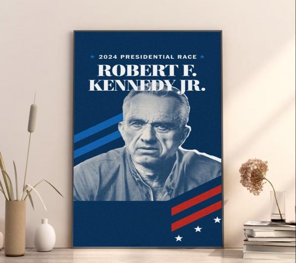 Poster For 2024 President Race Robert F. Kennedy Jr. Home Decor Poster Canvas