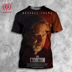 Poster For The Popes Exorcist Starring Russell Crowe This Summer Only In Theaters All Over Print Shirt