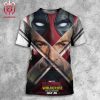 Poster Of Dealpool And Wolverine There’s No Thing Like Coming Together Deadpool In Wolverine’s Claw Only In Theaters July 26th All Over Print Shirt