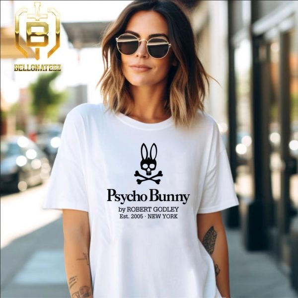 Psycho Bunny By ROBERT GODLEY Estimated 2005 New York Unisex T-Shirt