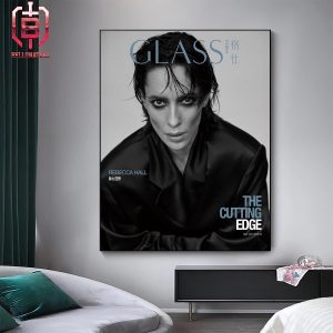 Rebecca Hall Covers The Latest Issue Of Glass Magazine China Home Decor Poster Canvas