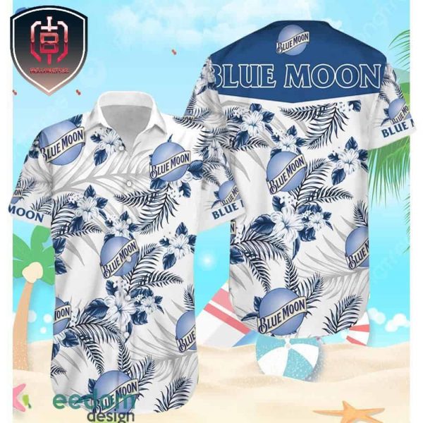 Repoted Blue Moon Beer Aloha Beach Gift Hawaiian Shirt For Men And Women