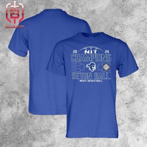 Seton Hall Pirates Unisex 2024 NCAA Men’s Basketball NIT Champions Unisex T-Shirt