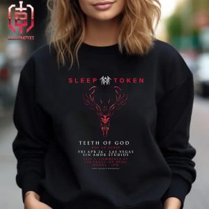 Sleep Token Ahead Of Sick New World Fest At Las Vegas Sin Amor Studios On Fri Apr 26 Unisex T-Shirt