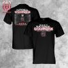 South Carolina Gamecocks 2024 NCAA Women’s Basketball National Champions Bracket March Madness Two Sides Unisex T-Shirt