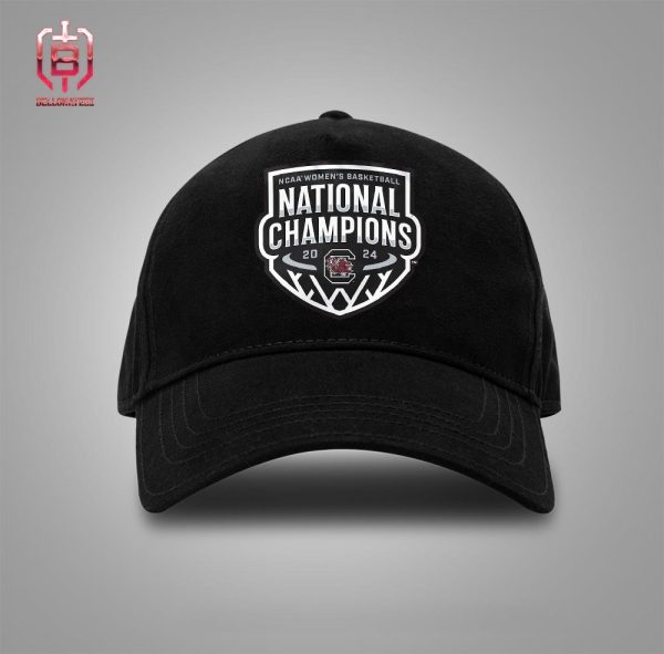 South Carolina Gamecocks 2024 NCAA Women’s Basketball National Champions Logo Snapback Classic Hat Cap