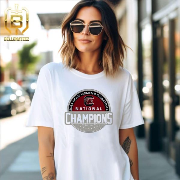 South Carolina Gamecocks 2024 NCAA Womens Basketball National Champions WBB Big Logo Unisex T-Shirt