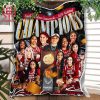 Congratulations Boston Celtics Is The 2024 NBA Wold Champions Gift For Family Room Decor Fleece Blanket