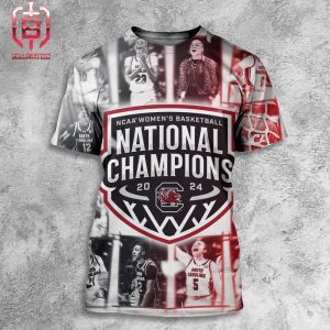 South Carolina Gamecocks Is National Champions NCAA Women’s Basketball March Madness 2024 All Over Print Shirt