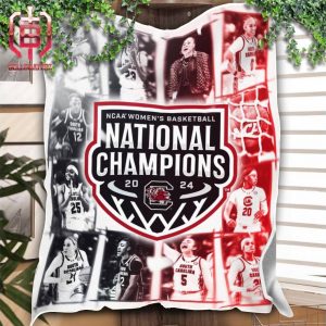 South Carolina Gamecocks Is National Champions NCAA Women’s Basketball March Madness 2024 Fleece Blanket