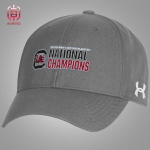 South Carolina Gamecocks Under Armour 2024 NCAA Women’s Basketball National Champions Locker Room Snapback Classic Hat Cap