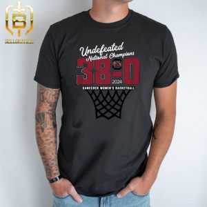 South Carolina Gamecocks Women’s Basketball 2024 Undeafeted National Champions 38-0 Unisex T-Shirt