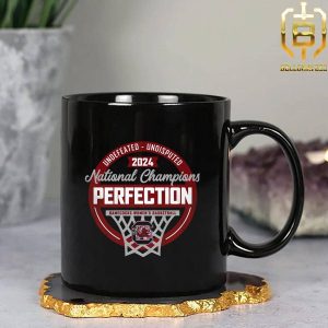 South Carolina Gamecocks Womens Basketball 2024 Undeafeted-Undisputed National Champions Perfection Ceramic Mug