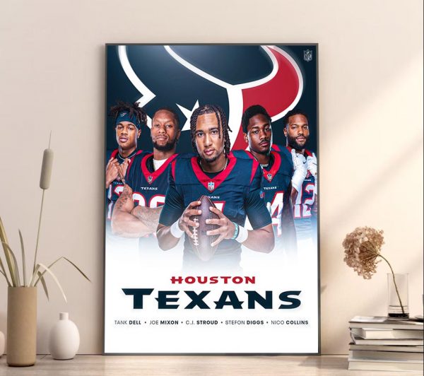 Poster Of Special Team Special Players Houston Texans NFL Home Decor Poster Canvas
