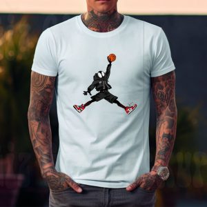 Spider Man Basketball Air Jordan 1 High Retro Chicago Unisex T-Shirt