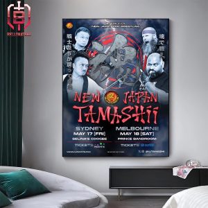 Tamashii Sees The Best Of Japan And Australasia Including IWGP Tag Team Champions Bishamon On May 17-18 In Melbourne Home Decor Poster Canvas