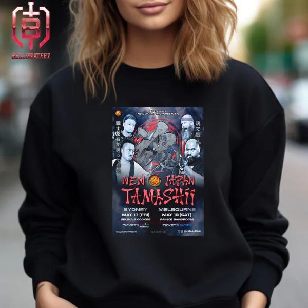 Tamashii Sees The Best Of Japan And Australasia Including IWGP Tag Team Champions Bishamon On May 17-18 In Melbourne Unisex T-Shirt