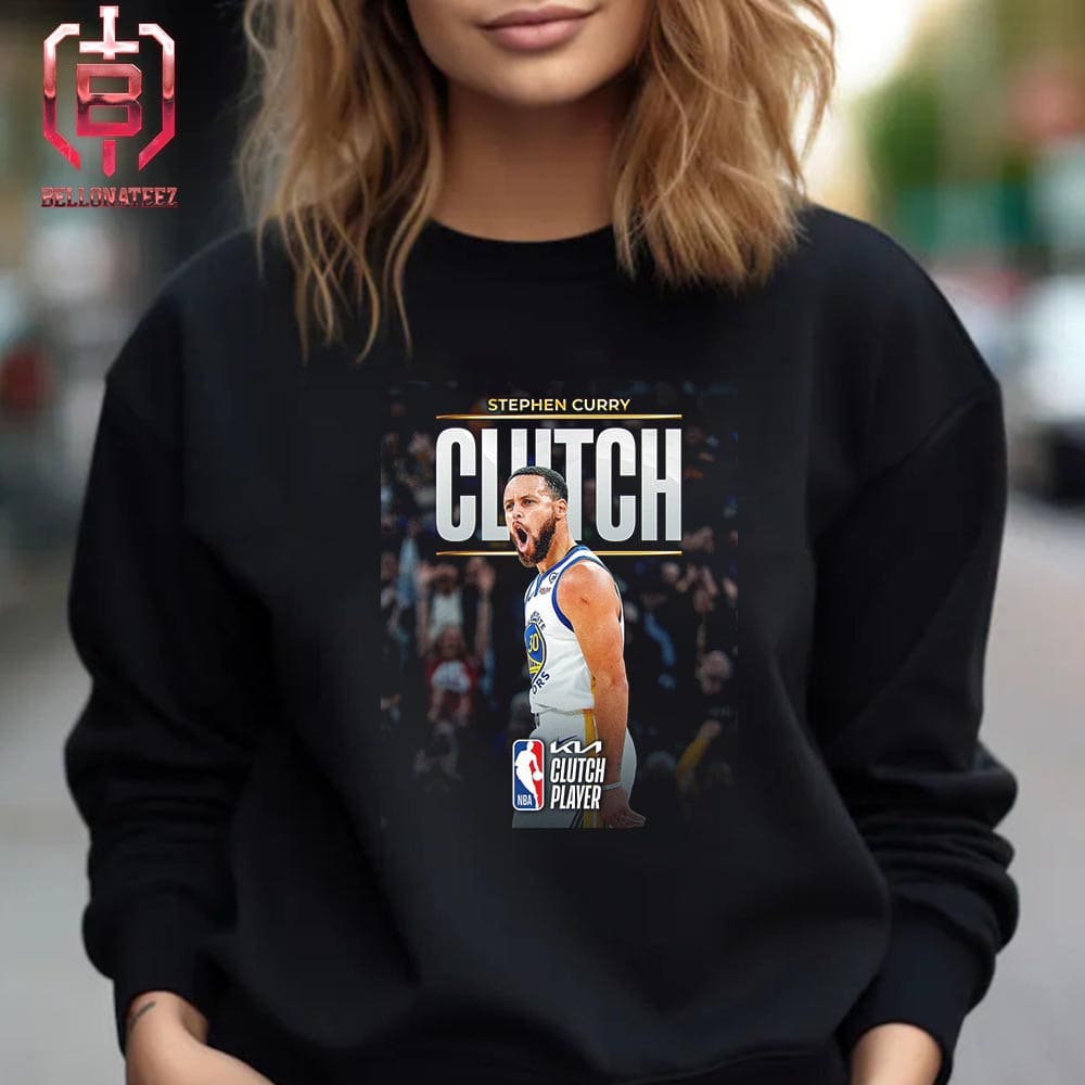 The 2023-24 Kia NBA Clutch Player Of The Year Is Stephen Curry Unisex T-Shirt