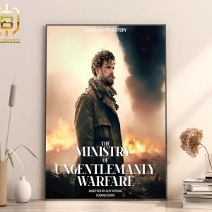 The Ministry Of Ungentlemanly Warfare Directed By Guy Ritchie Based On A True Story Home Decor Poster Canvas