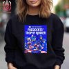 NHL 2023-2024 Presidents’ Trophy Winner Is New York Rangers With 114 Points Unisex T-Shirt