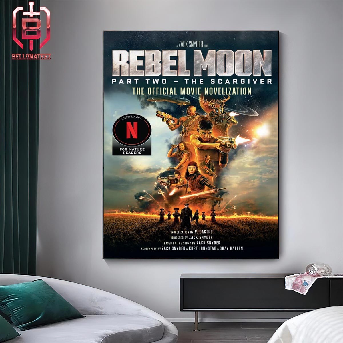 The Offical Movie Novelization Zack Snyder Film Rebel Moon Part Two The