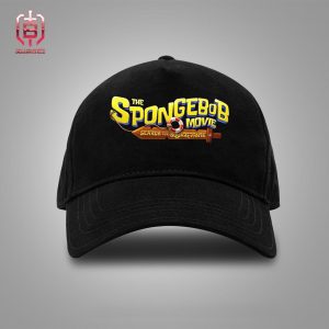 The Spongebob Movie Search For Squarepants Logo Movie Is Releasing In Theaters December 19th 2025 Snapback Classic Hat Cap