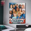 The USWNT Have Won Their Seventh She Believes Cup After Take Down Canada In Pks Home Decor Poster Canvas