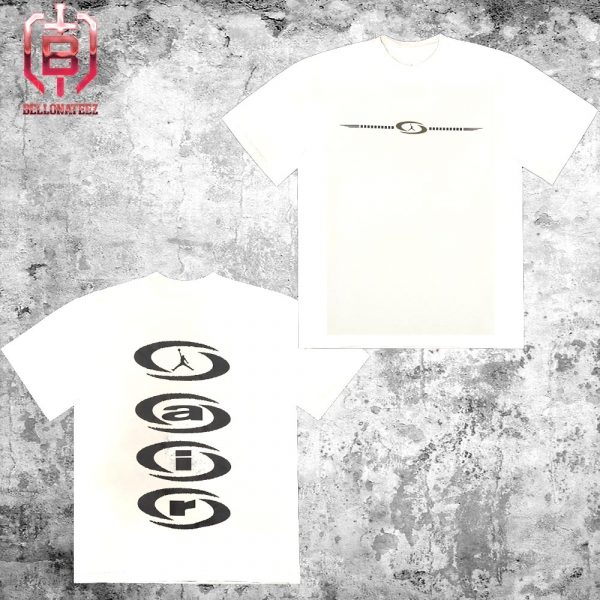 Travis Scott Collab Michael Jordan New Collection Two Sides Unisex T-Shirt
