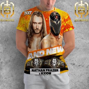 WWE Nathan Frazer And Axiom Are The New NXT Tag Team Champions All Over Print Shirt