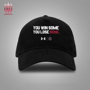 You Win Some You Lose None Under Amour Tribute South Carolina Gamecocks National Champions NCAA 2024 Snapback Classic Hat Cap