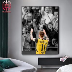 100 Goals At Home Of Marco Reus Living Legend Borussia Dortmund Home Decor Poster Canvas
