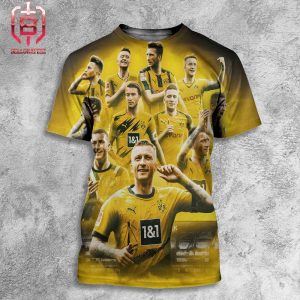 12 Years Unforgettable Memories With Marco Reus One Man Club Dortmund Legend All Over Print Shirt